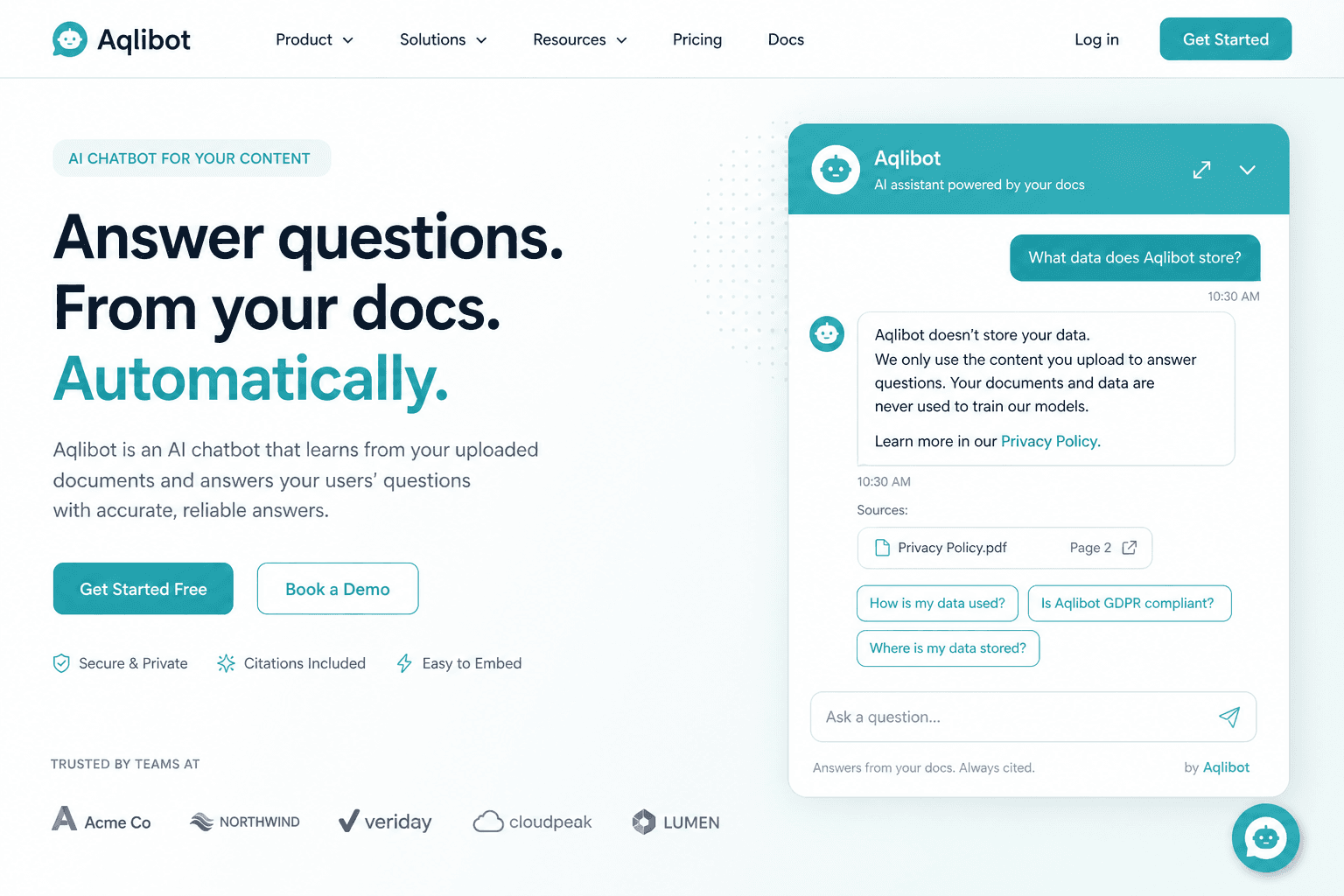 Aqlibot â€” No-Code Chatbot Builder screenshot 2