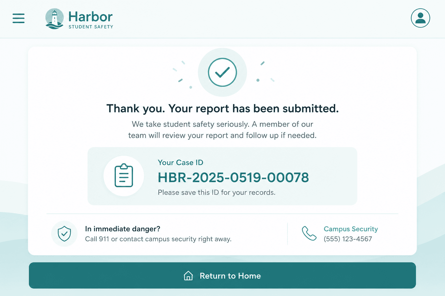 Harbor â€” Student Safety screenshot 3